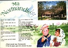 CPM Chanson Normandie 