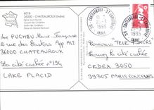 CPM Chateauroux Indre Eglise Saint Martial
