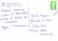 CPM Abbaye Notre Dame De Fontgombault Indre Tombe de Pierre de l'Etoile