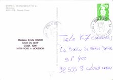 CPM Chateau de Bouges XVIIIe s Indre facade Quest