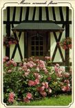 CPM Maison normande fleurie 