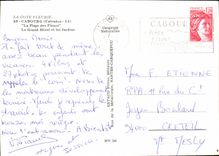 CPM La Cote Fleurie Cabourg Calvados La Plage des Fleurs