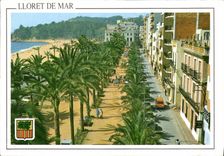 CPM Costa Brava Lloret de Mar Paseo Ma Jacinto 