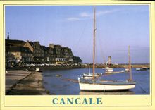 CPM Cancale Couleurs de Bretagne La Cote de Emeraude 