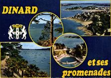 CPM Dinard Promende du clair de lune le port de plaisance 