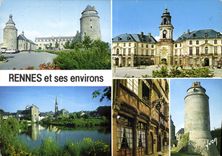 CPM Couleurs et Lumiere de France La Bretagne Rennes Ille et Vilaine et ses environs 