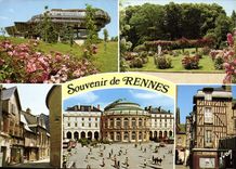 CPM Couleurs et Lumiere de France La Bretagne Rennes 