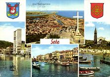 CPM Sete Herault Vue generale 