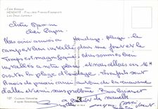 CPM Cote Basque Hendaye Franiere Franco Espagnole Les Deux Jumeaux