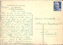 CPM La Principaute de Monaco Monaco Le Musee Oceanographic 