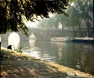 CPM Paris Pont Neuf sur la Seine 