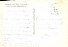 CPM La Principaute de Monaco Monaco Monte Carlo 