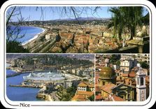 CPM Reflets de la Cote d'Azur Nice Vues generales Le Port Vieux Nice 