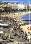 CPM La Cote d'Azur inoubliable French Riviera Cannes La Croisette pendant le Festival 