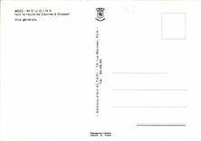 CPM Mougins sur la route de Cannes a Grasse Vue generale 