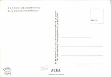 CPM Cannes Alpes Martimes Sur la Croisette l'Hotel Martinez 