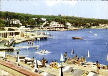 CPM Cote d'Azur Cap d'Antibes Les Plages de la Garoupe 