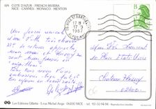 CPM Cote d'Azur French Riviera Nice Cannes Monaco Menton 