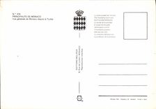 CPM Prinicipaute de Monaco Vue generale de Monaco depuis la Turbie 