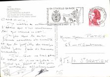 CPM La Cote d'Azur French Riviera Villefranche sur Mer Les Voutes de la Rue Obscure 