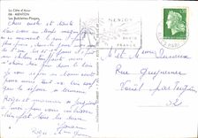 CPM La Cote d'Azur Menton Les Sablettes Plages 