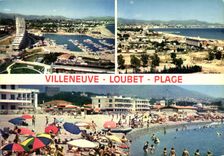 CPM La Cote d'Azur Villenueve Loubet Plage 