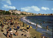 CPM La Cote d'Azur Cannes La Plage 
