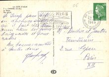 CPM La Cote d'Azur Cannes La Plage 