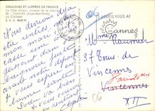 CPM Couleurs et Lumiere de France La Cote d'Azur miracle de la nature Cannes Alpes Maritimes La Caro