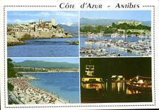 CPM Cote d'Azur Souvenir d'Antibes 