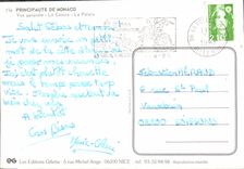 CPM Principaute de Monaco Vue generale Le Casin Le Palais 