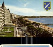 CPM La Cote d'Azur inoubliable Cannes La Croisette 