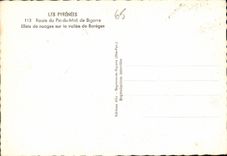 CPM Les Pyrenees Route du Pic du Midi de Bigorre Effets de nuages sur la vallee de Bareges 