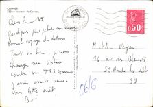 CPM Cannes Souviner de Cannes 