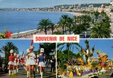 CPM Cote d'Azur Nice Alpes M Souvenir de Nice 