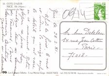 CPM Cote d'Azur Nice Alpes M Souvenir de Nice 