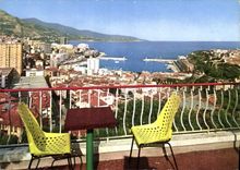 CPM Principaute de Monaco Vue panoramique sur la Principaute 