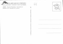 CPM Hautes Pyrenees Cauterets la Raillere et la cascade du Lutour 