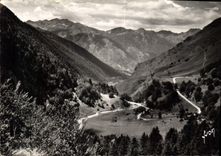 CPM Col d'Aubisque Htes pyr Route Thermale d'Argeles a Eaux Bonnes 