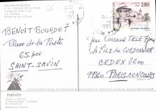 CPM Hautes Pyrenees Vallee de Lotour Cascade de Pouey Caut Lac d'Estaun 