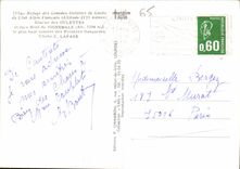 CPM Refuge des Grandes Oulettes de Gaube du Club Alpin Francais Glacier des Oulettes 