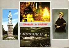 CPM Nos Belles Pyrenees Souvenir de Lourdes 