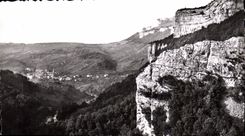 CPM Env de Mouthier Hautepierre Doubs Les Rochers de la Baume vallee de la Loue 