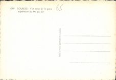 CPM Lourdes Vue prise de la gare superieure du Pic du Jer 