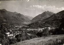 CPM Argeles La Vallee vers Luz et Gavarnie 