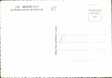 CPM Argeles La Vallee vers Luz et Gavarnie 