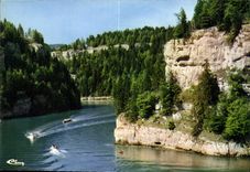 CPM Les beaux sites du Doubs Franche Comte Les bassins du Doubs le Rochers Louis Philippe 
