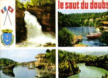 CPM Beaux sites du Doubs Le Saut du Doubs 