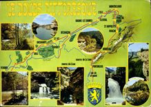 CPM Les beaux sites du Doubs Franche Comte Le Doubs pittoresque 
