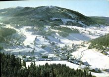 CPM Les Hopitaux Neufs Doubs Le Village et le Mont d'Or 
